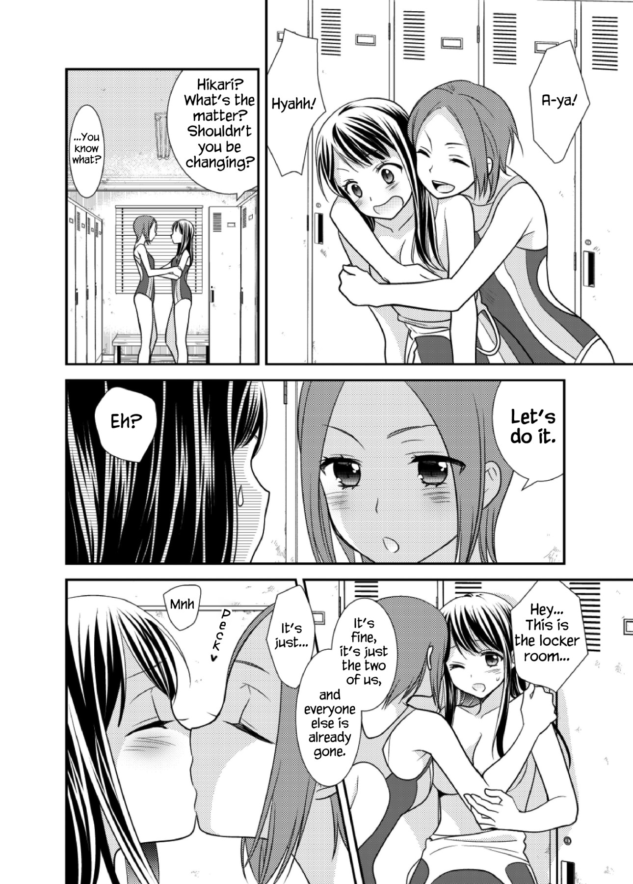 Hentai Manga Comic-The Women's Swimclub Locker Room-Read-4